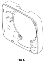 Imagen de la patente MODELO INDUSTRIAL DE CARCASA PARA DISPOSITIVO DE NAVEGACION.