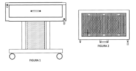 Imagen de la patente MODELO INDUSTRIAL DE ASADOR.