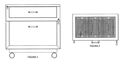 Imagen de la patente MODELO INDUSTRIAL DE ASADOR.