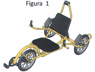 Imagen de la patente MODELO INDUSTRIAL DE TRICICLO