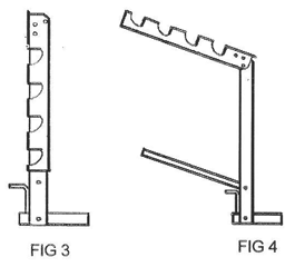 Imagen de la patente MODELO INDUSTRIAL DE SOPORTE PARA BICICLETAS EN VEHICULOS.