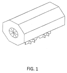 Imagen de la patente MODELO INDUSTRIAL DE EMPAQUE PARA ENVASES
