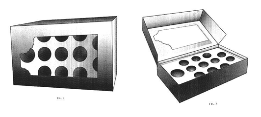 Imagen de la patente MODELO INDUSTRIAL DE EMPAQUE PARA VELADORA CON VENTANA TRANSPARENTE Y CON UNA TAPA INTERNA PERFORADA.