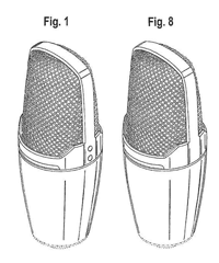 Imagen de la patente MODELO INDUSTRIAL DE MICROFONO.