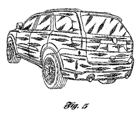 Imagen de la patente MODELO INDUSTRIAL DE CARROCERIA DE AUTOMOVIL.
