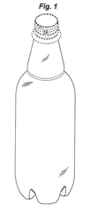 Imagen de la patente MODELO INDUSTRIAL DE BOTELLA.