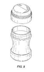Imagen de la patente MODELO INDUSTRIAL DE CONTENEDOR CON TAPA.