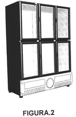 Imagen de la patente MODELO INDUSTRIAL DE REFRIGERADOR