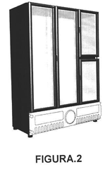Imagen de la patente MODELO INDUSTRIAL DE REFRIGERADOR