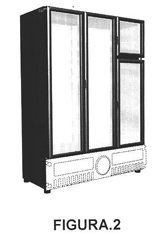 Imagen de la patente MODELO INDUSTRIAL DE REFRIGERADOR