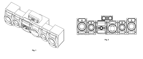 Imagen de la patente MODELO INDUSTRIAL DE ESTEREO.