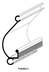 Imagen de la patente MODELO INDUSTRIAL DE PERFIL DE TAPA SIFON.