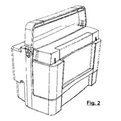 Imagen de la patente MODELO INDUSTRIAL DE COMPARTIMIENTO PORTATIL PARA REFRIGERADOR.