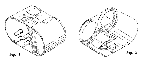 Imagen de la patente MODELO INDUSTRIAL DE BASE COMPACTA PARA LAMPARA.
