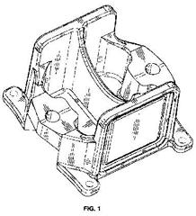 Imagen de la patente MODELO INDUSTRIAL DE SOPORTE DE RESORTE PARA UNA SUSPENSION.