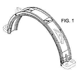 Imagen de la patente MODELO INDUSTRIAL DE SEGMENTO DE ACOPLAMIENTO DE TUBERIA RIGIDA.