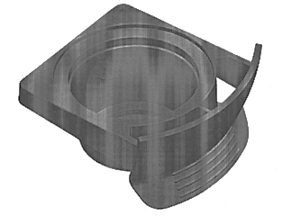 Imagen de la patente MODELO INDUSTRIAL DE PORTA CAPSULAS.