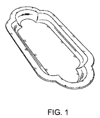 Imagen de la patente MODELO INDUSTRIAL DE PLATO PARA ALIMENTOS