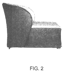 Imagen de la patente MODELO INDUSTRIAL DE SILLON-CAMA.