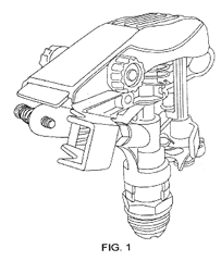 Imagen de la patente MODELO INDUSTRIAL DE ASPERSOR.