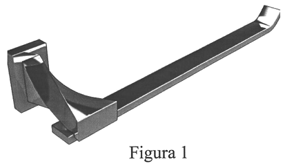 Imagen de la patente MODELO INDUSTRIAL DE TOALLERO.