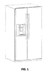 Imagen de la patente MODELO INDUSTRIAL DE REFRIGERADOR.