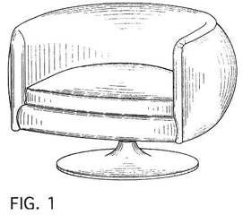 Imagen de la patente MODELO INDUSTRIAL DE SILLA.