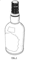 Imagen de la patente MODELO INDUSTRIAL DE BOTELLA.