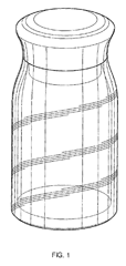 Imagen de la patente MODELO INDUSTRIAL DE TARRO PARA VELA CON TAPA.
