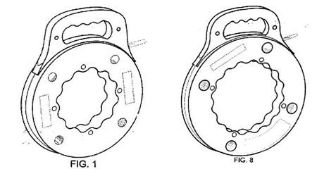 Imagen de la patente MODELO INDUSTRIAL DE GUIA PARA CABLES.