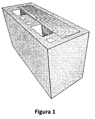 Imagen de la patente MODELO INDUSTRIAL DE BLOQUE PARA CONSTRUCCION.
