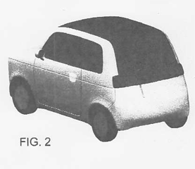 Imagen de la patente MODELO INDUSTRIAL DE AUTOMOVIL.