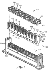 Imagen de la patente MONTAJE DE CONECTOR QUE INCLUYE ELEMENTOS DE DESPLAZAMIENTO DE AISLAMIENTO CONFIGURADO PARA UNION A UN CIRCUITO IMPRESO.