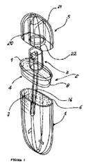 Imagen de la patente NEBULIZADOR MINIATURIZADO INTEGRAL PARA BOTELLA ELASTICAMENTE DEFORMABLE.