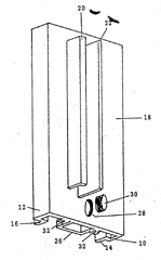 Imagen de la patente PERFIL ESTRUCTURAL PARA EL ENSAMBLE DE MARCOS DE VENTANAS O PUERTAS FIJAS O DESLIZABLES
