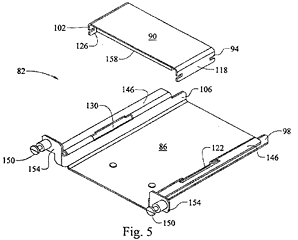 Imagen de la patente PORTADOR DE MODULO DE DIVISOR UNIVERSAL PARA CENTRO DE DISTRIBUCION DE FIBRAS OPTICAS.