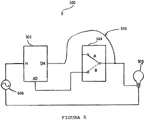 Imagen de la patente REGULADOR DE VOLTAJE PARA SU USO CON UN INTERRUPTOR DE TRIPLE ACCION.