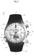 Imagen de la patente RELOJ CON FUNCION DE BRUJULA.