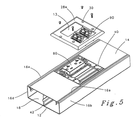 Imagen de la patente SISTEMA DE CONDUCTO METALICO PARA CABLES.