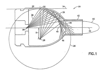Imagen de la patente VAINA DE PROYECTIL PARA CONTROLAR LAS REFLEXIONES DE LAS ONDAS DE CHOQUE DEL DETONADOR.