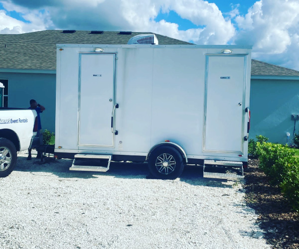 Temporary ADA Restroom Trailer Rental Tampa