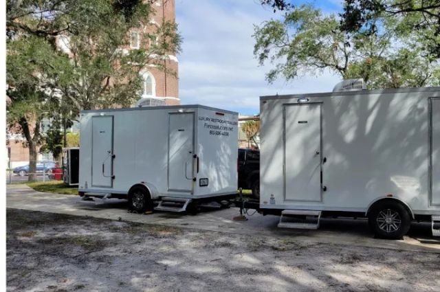 Portable Restroom Trailer Rental Tampa