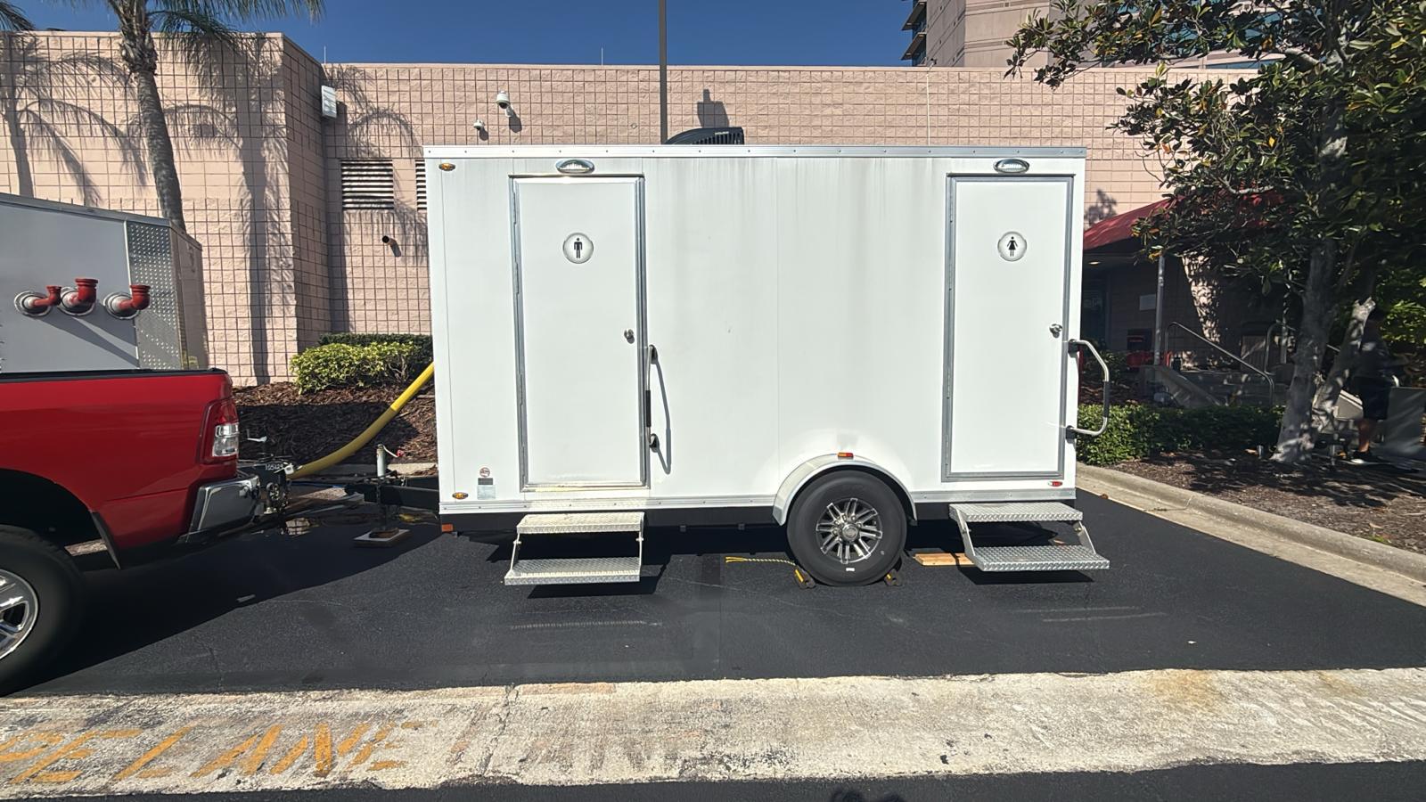 Construction Restroom Trailer Rental Tampa