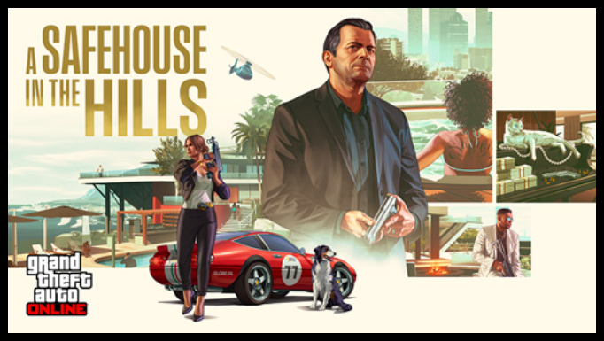 Now Availabe In GTAO: A Safehouse in the Hills