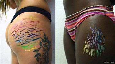 Red Stretch Marks On Breasts
