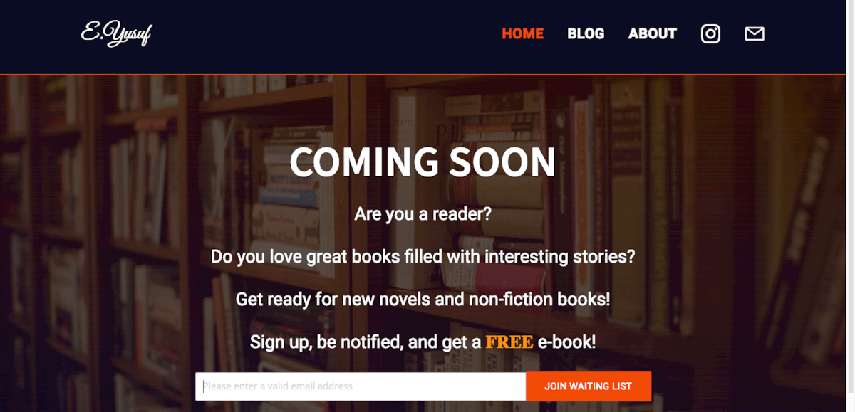 Elizabeth Yusuf author website