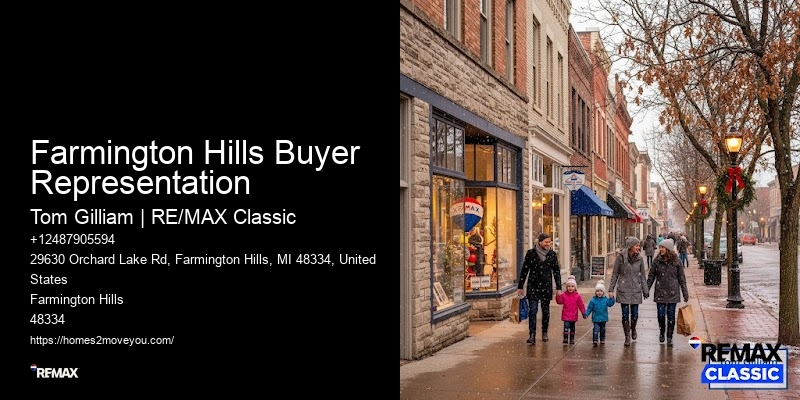 Farmington Hills Buyer Representation