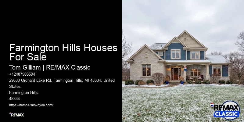 Farmington Hills Houses For Sale