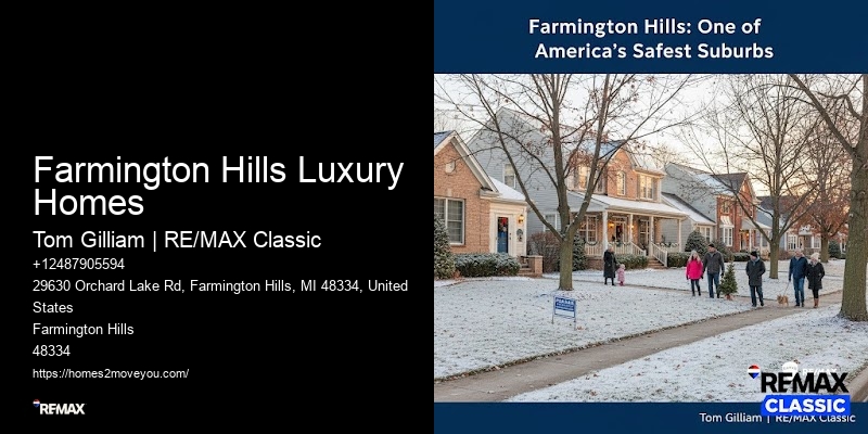 Farmington Hills Luxury Homes