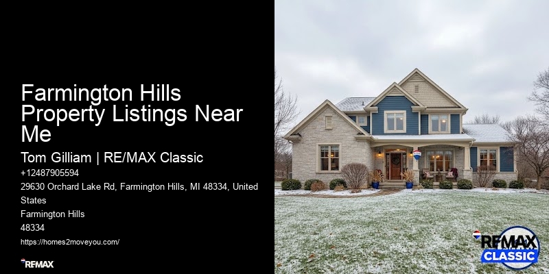 Farmington Hills Property Listings Near Me